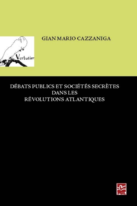 Cover image for book Débats publics et sociétés dans les révolutions atlantiques