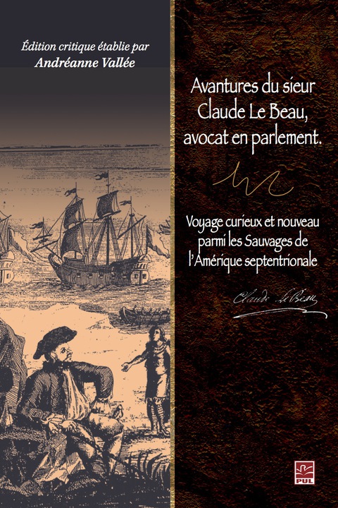 Cover image for book Avantures du sieur Claude Le Beau, avoc.
