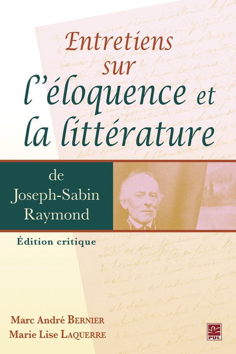 Cover image for book Entretiens sur l’éloquence et la littérature