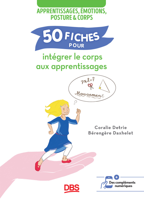 Cover image for book 50 fiches pour intégrer le corps aux apprentissages