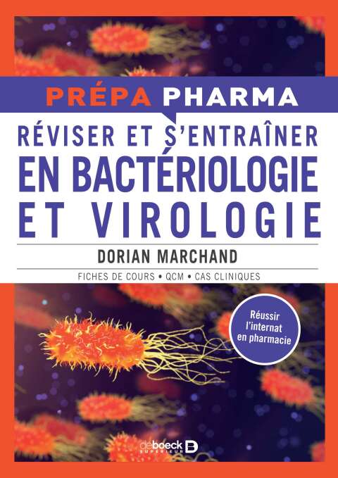 Cover image for book Réviser et s'entrainer en bactériologie et virologie