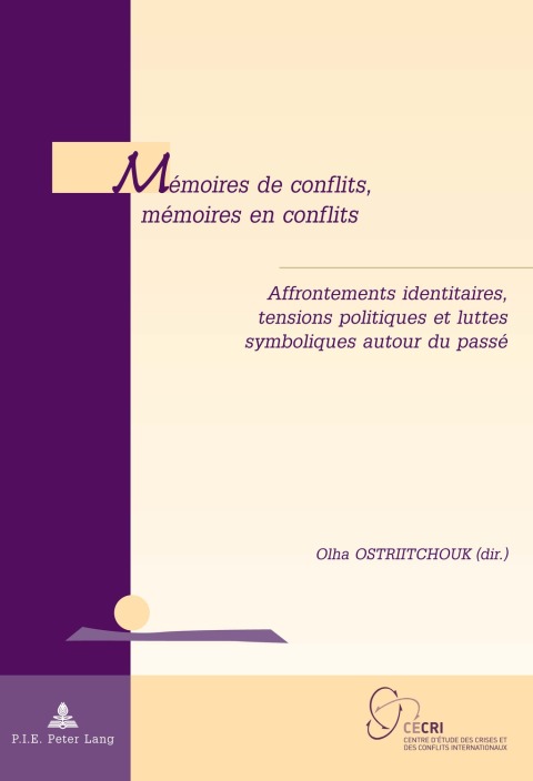 Cover image for book Mémoires de conflits, mémoires en conflits
