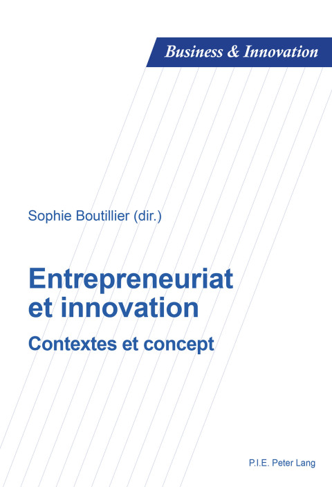 Cover image for book Entrepreneuriat et innovation