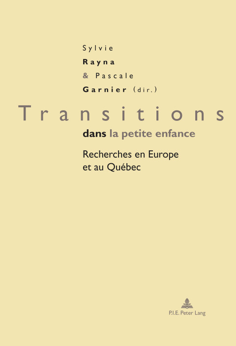 Cover image for book Transitions dans la petite enfance