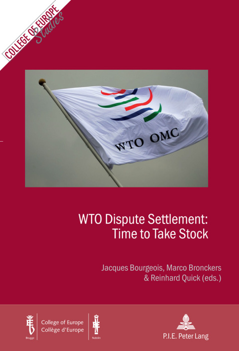 Cover image for book WTO Dispute Settlement: a Check-up