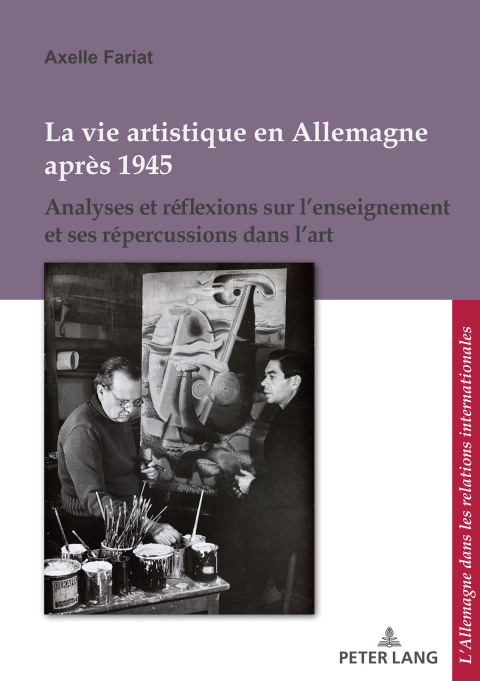Cover image for book La vie artistique en Allemagne après 1945