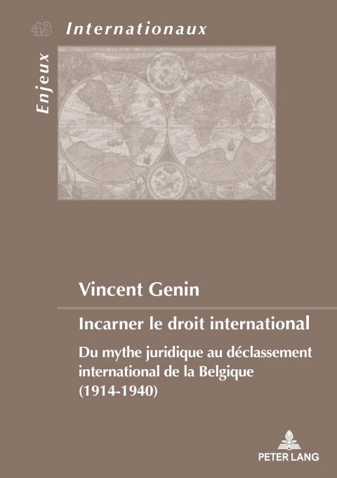 Cover image for book Incarner le droit international