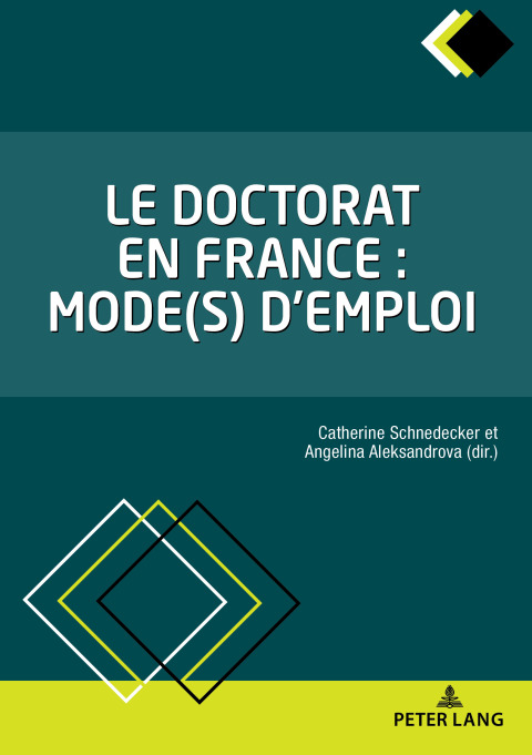 Cover image for book Le doctorat en France : mode(s) d'emploi