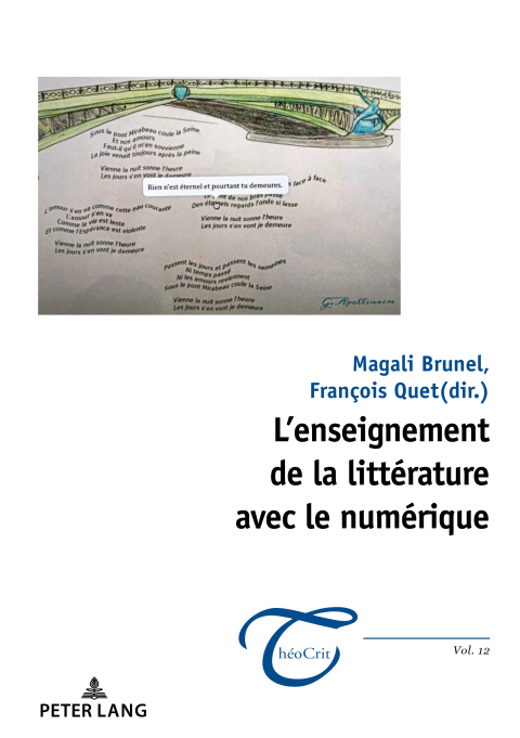 Cover image for book L'enseignement de la littérature avec le numérique