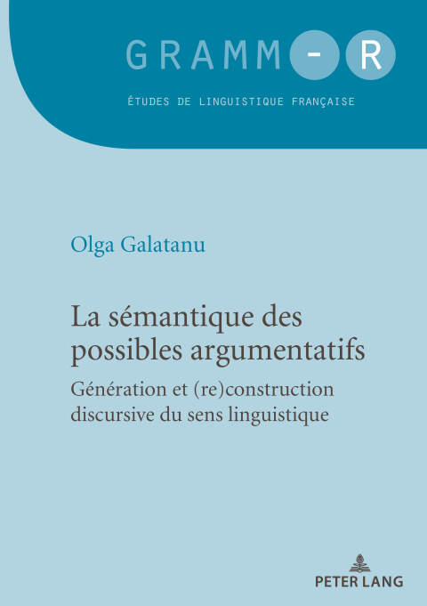 Cover image for book La sémantique des possibles argumentatifs
