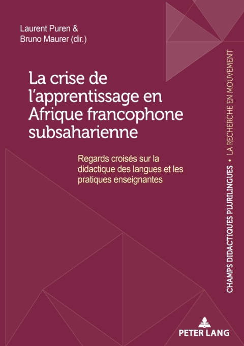 Cover image for book La crise de l’apprentissage en Afrique francophone subsaharienne