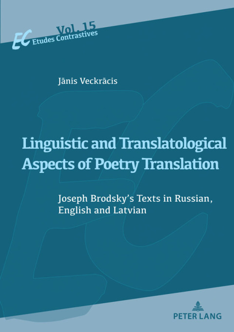 Cover image for book Linguistic and Translatological Aspects of Poetry Translation