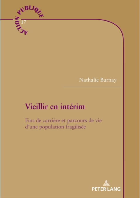 Cover image for book Vieillir en intérim
