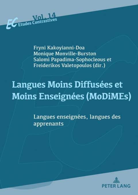 Cover image for book Langues moins Diffusées et moins Enseignées (MoDiMEs)/Less Widely Used and Less Taught languages