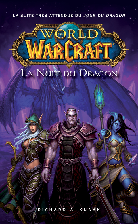 Cover image for book World of Warcraft - La nuit du dragon