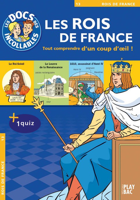 Cover image for book Les Incollables : Les Rois de France