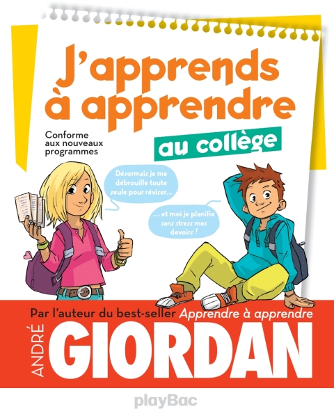 Cover image for book J'apprends à apprendre - au collège