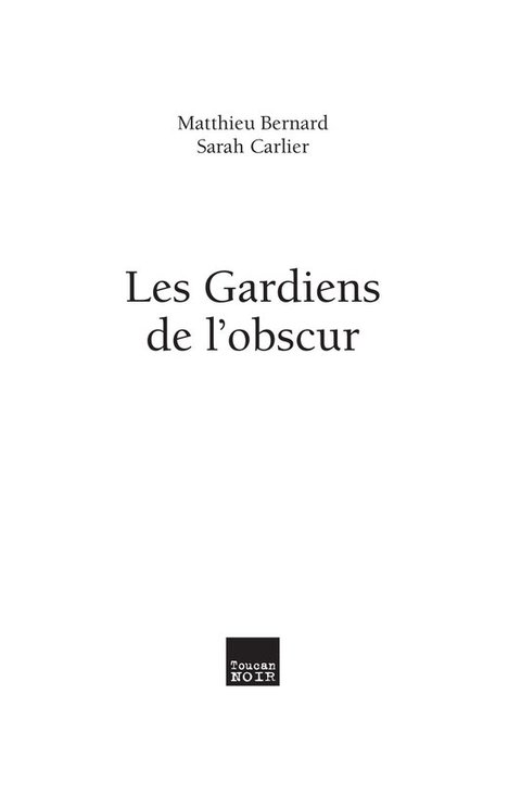Cover image for book Les gardiens de l'obscur