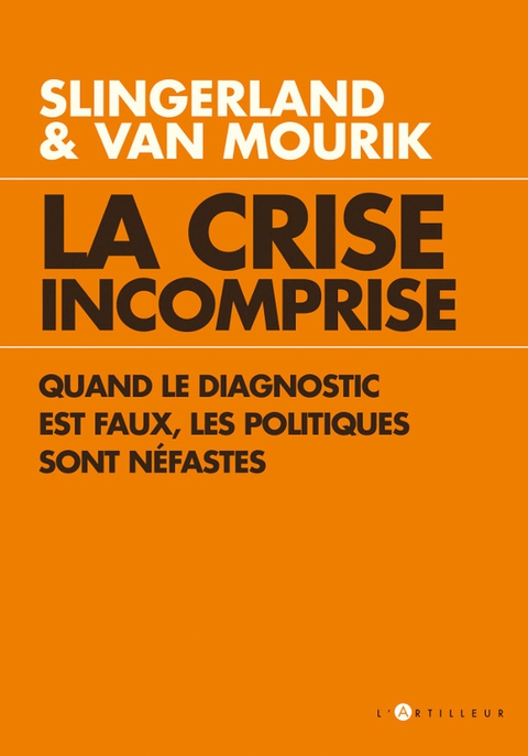 Cover image for book La Crise incomprise