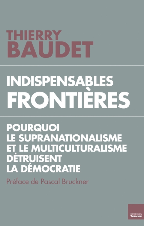 Cover image for book Indispensables frontières