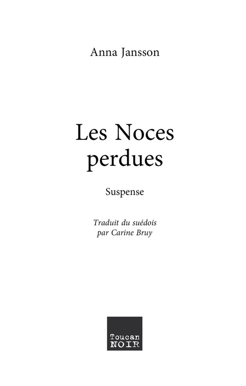 Cover image for book Les Noces perdues