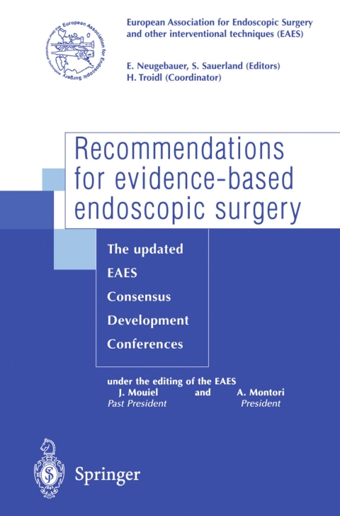 Cover image for book Recommendations for evidence-based endoscopic surgery