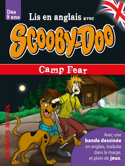 Cover image for book A story and games with Scooby-doo Camp Fear