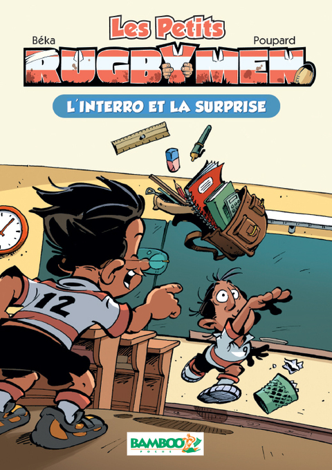 Cover image for book Les Petits Rugbymen Bamboo Poche T02