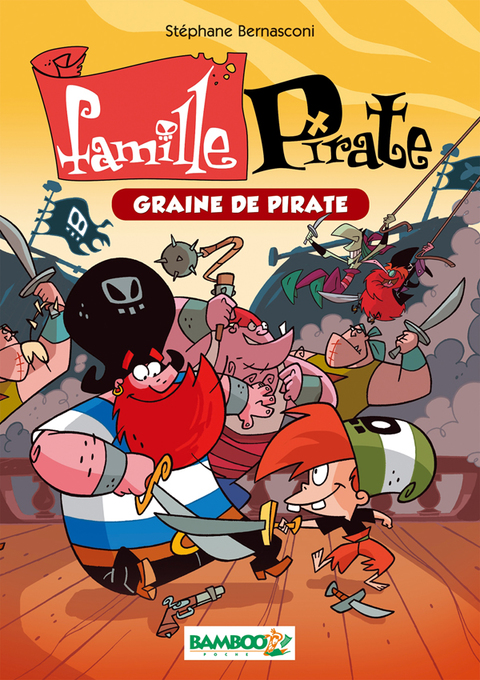 Cover image for book Famille Pirate Bamboo Poche T2