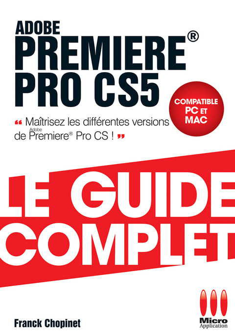Cover image for book Première Pro Cs5 Guide Complet