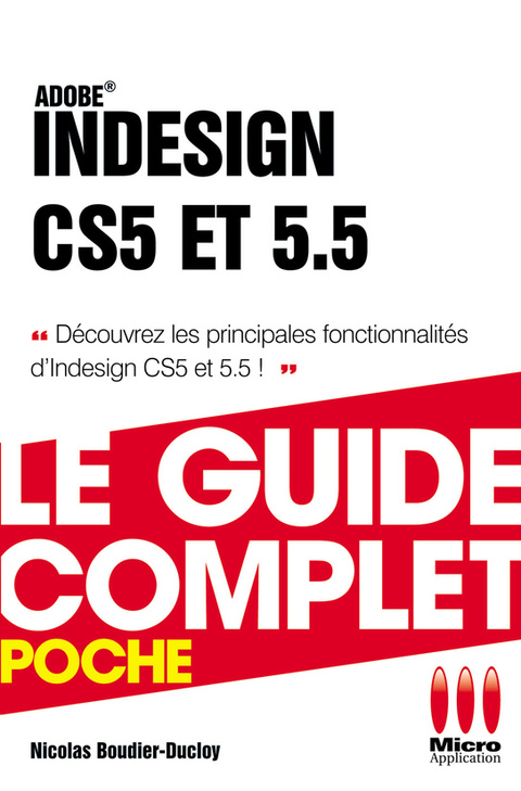 Cover image for book Indesign Cs5 et 5.5 Guide Complet