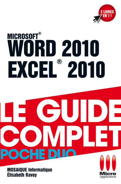 Cover image for book Word 2010 et Excel 2010