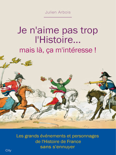 Cover image for book Je n'aime pas trop l'histoire