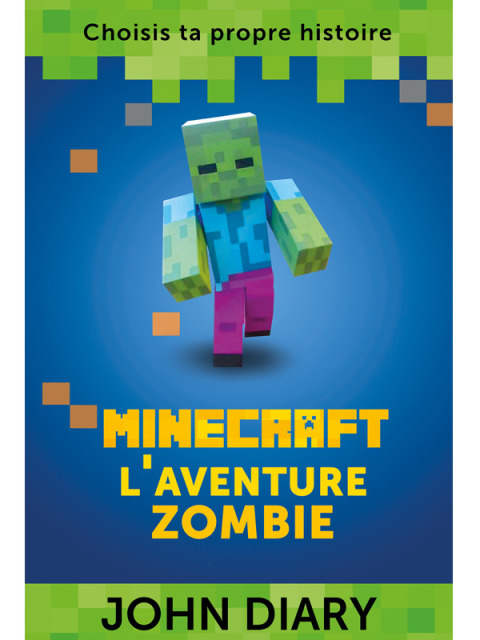 Cover image for book Minecraft : l'aventure zombie