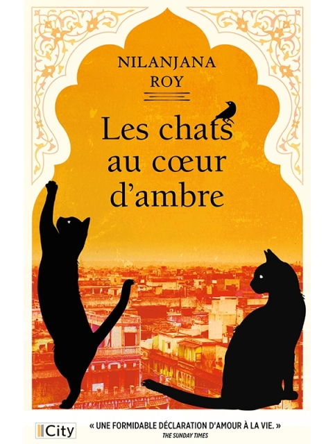 Cover image for book Les chats au coeur d'ambre