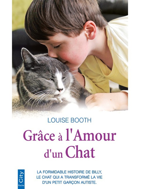 Cover image for book Grâce à l'amour d'un chat