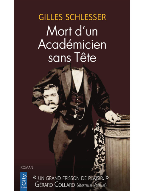 Cover image for book Mort d'un académicien sans tête