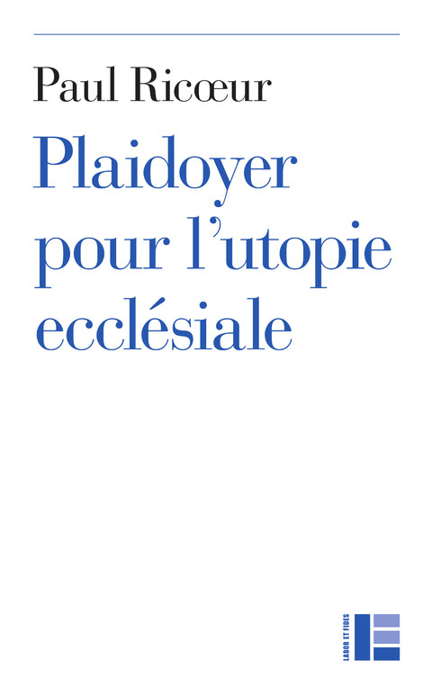 Cover image for book Plaidoyer pour l'utopie ecclésiale