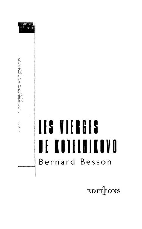 Cover image for book Les Vierges de Kotelnikovo