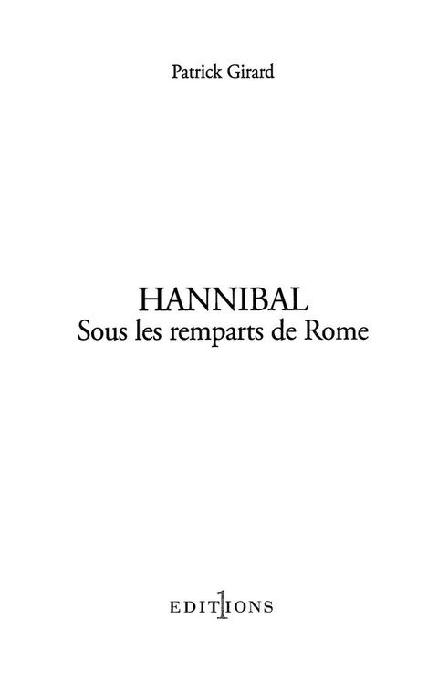 Cover image for book Le Roman de Carthage, t.II : Hannibal