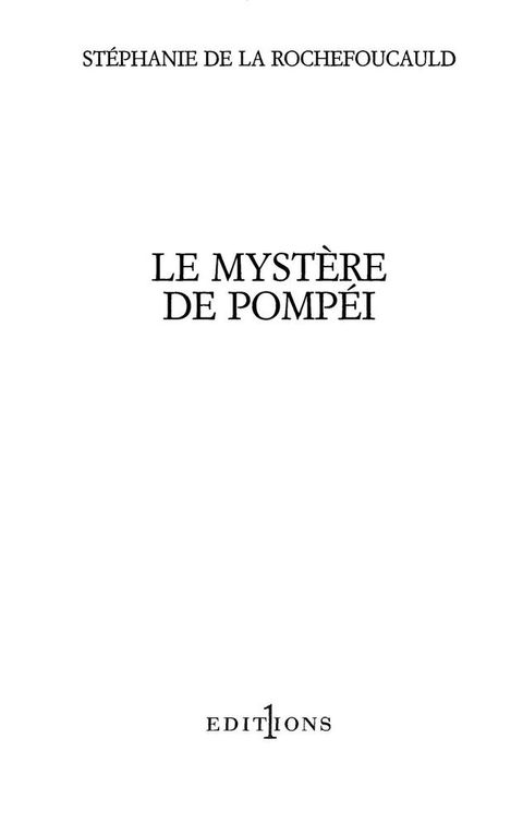 Cover image for book Le Mystère de Pompéi