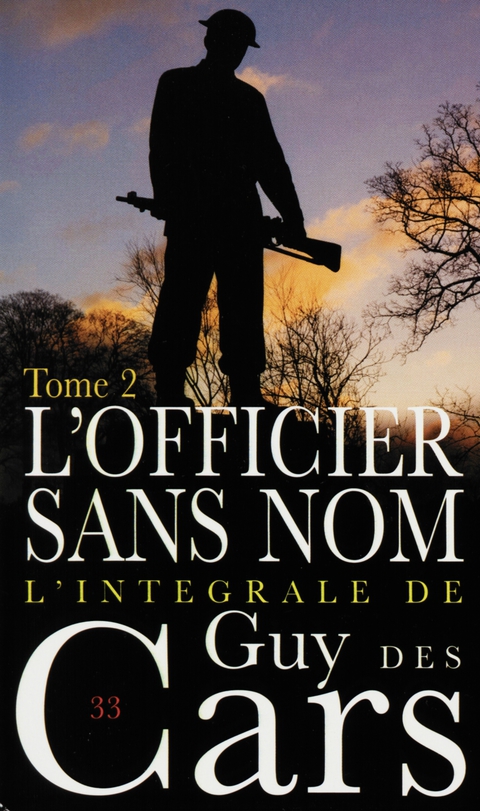 Cover image for book Guy des Cars 33 L'Officier sans nom Tome 2