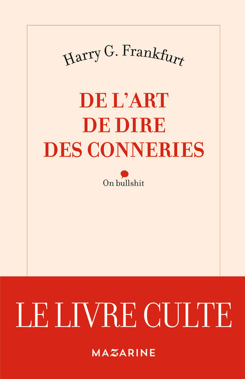 Cover image for book De l'art de dire des conneries