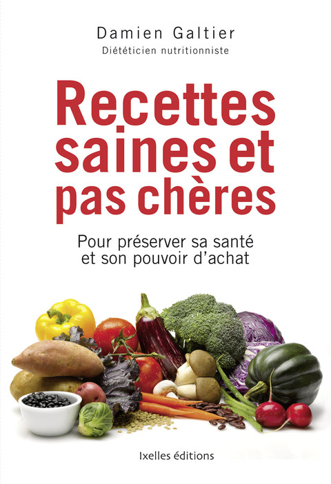 Cover image for book Recettes saines et pas chères