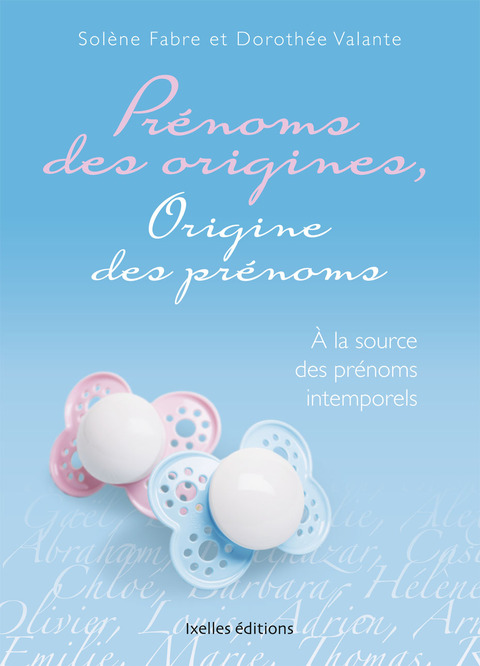 Cover image for book Origine des prénoms