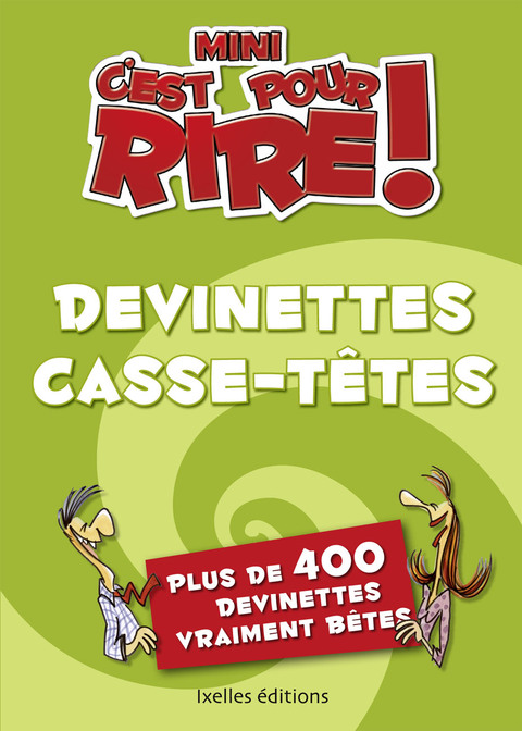 Cover image for book Mini C'est pour rire 1 : Devinettes casse-têtes