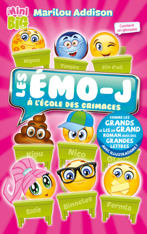 Cover image for book Les Émo-j à l'école des grimaces - Offre découverte