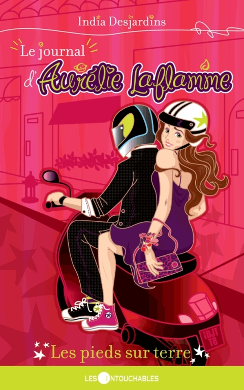 Cover image for book Le journal d'Aurélie Laflamme 8 : Les pieds sur terre
