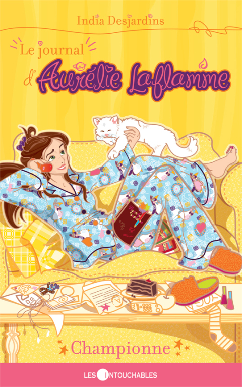 Cover image for book Le journal d'Aurélie Laflamme 5 : Championne