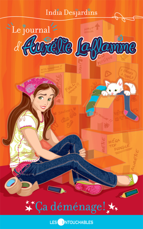 Cover image for book Le journal d'Aurélie Laflamme 6 : Ça déménage!